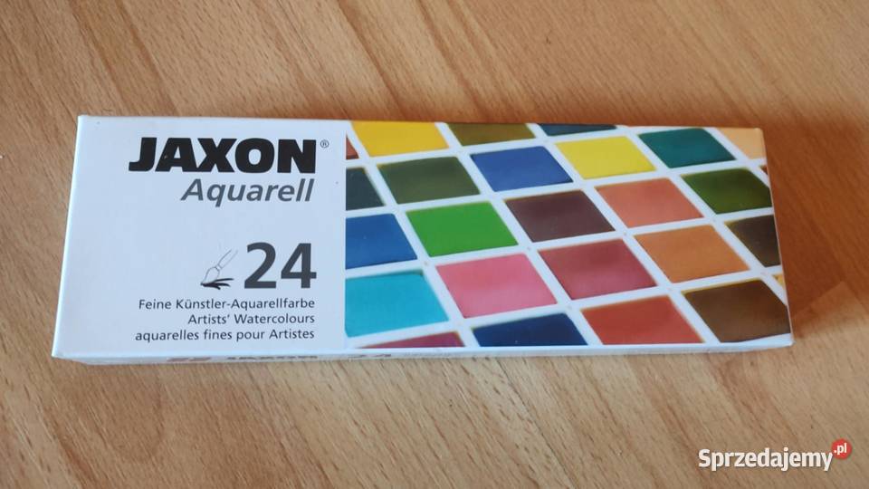 zestaw farb akwarelowych Jaxon Aquarell wielkopolskie Książ Wielkopolski sprzedam