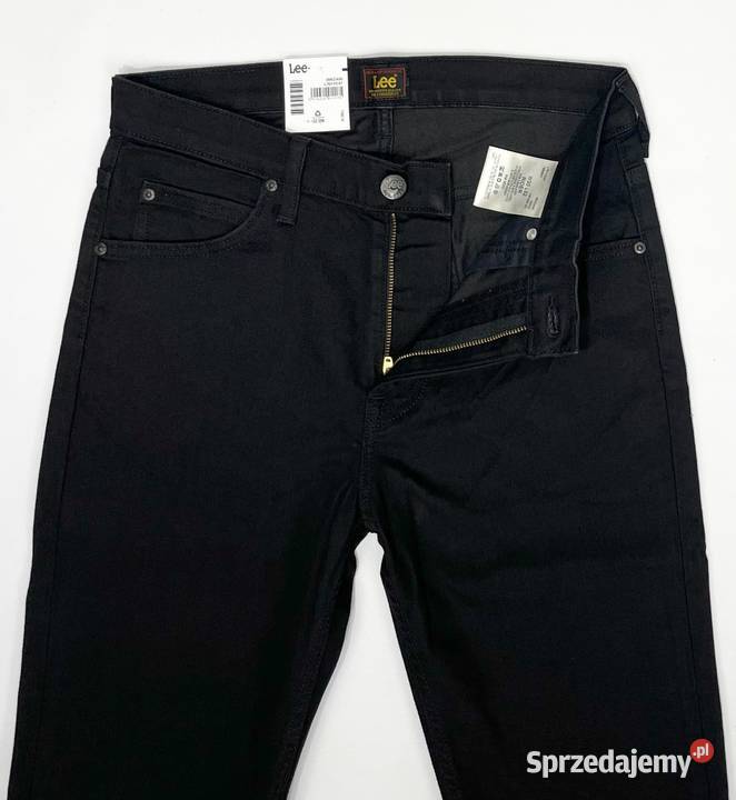 Spodnie męskie Lee Rider Black Rinse Slim W30 Bydgoszcz