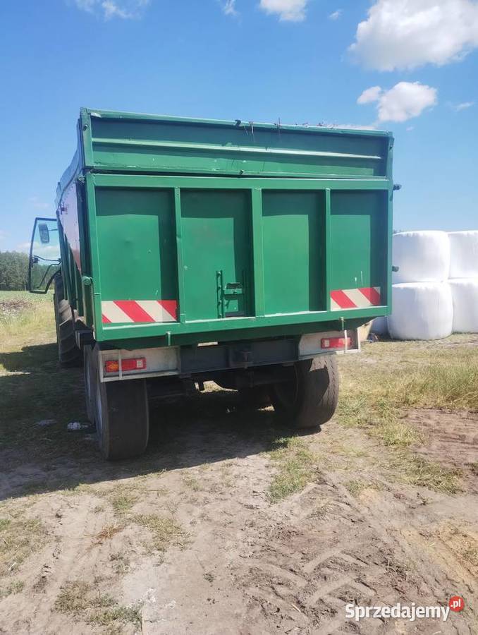 Przyczepa skorupowa 11 1215 18 ton nieuszkodzony podlaskie