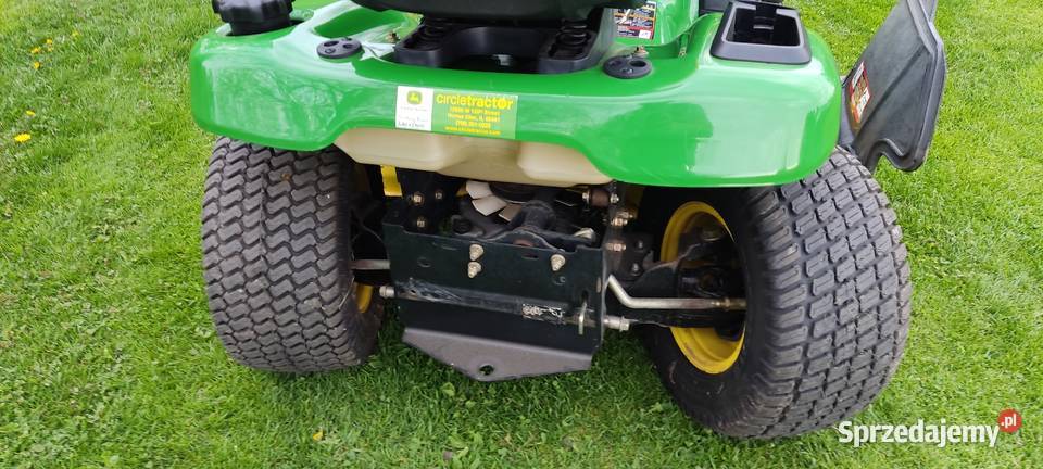 Traktorek kosiarka John Deere X324 23HP SKRĘTNA Narzędzia ogrodnicze Będziemyśl