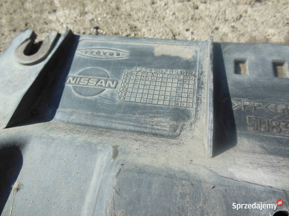 PŁYTA OSŁONA SILNIKA NISSAN NAVARA D40 osobowe Kozy