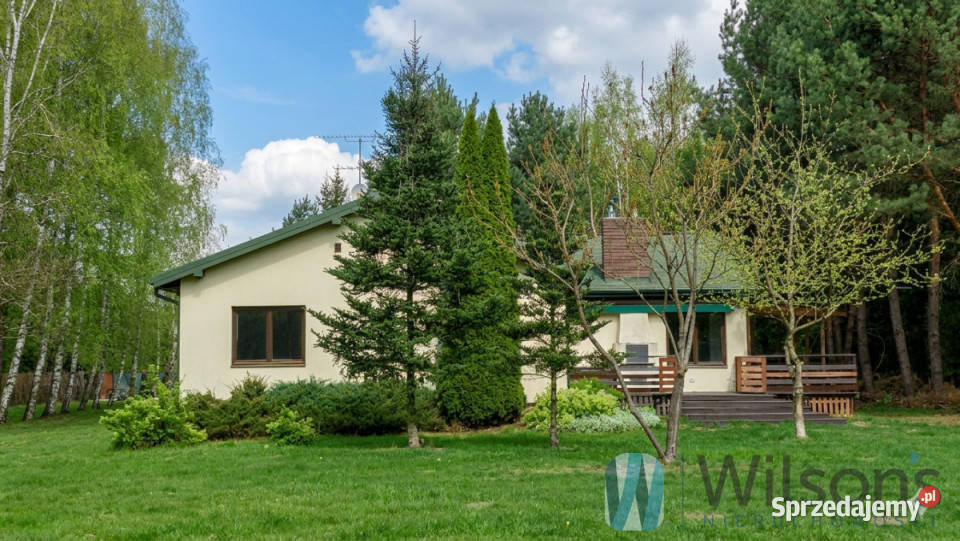 sprzedaży domu wolnostojącego 1559m Wiązowna mieszkalny