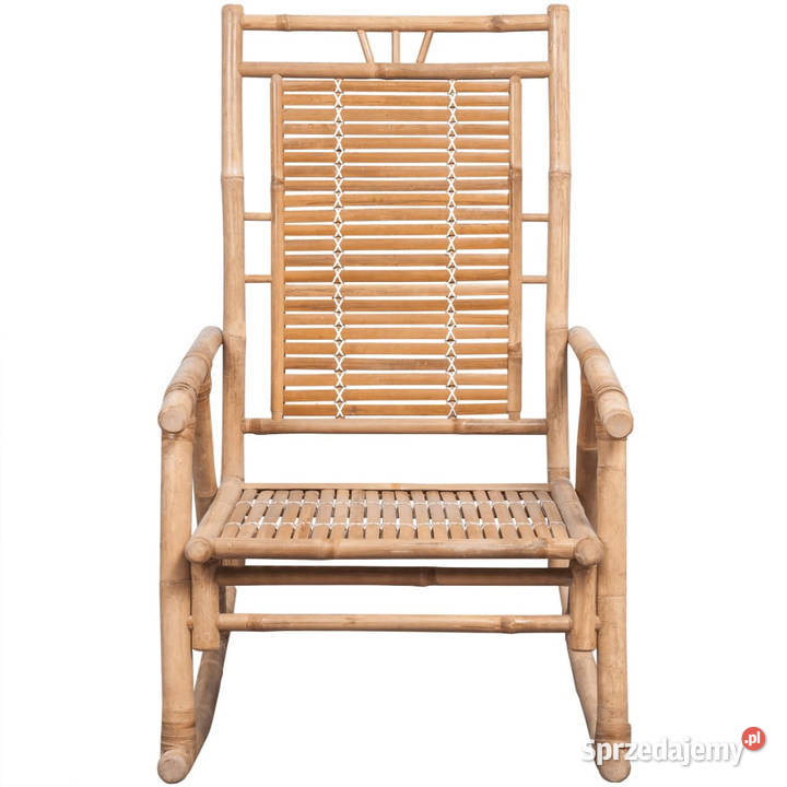 Fotel bujany z poduszką bambusowy WM3063906 Warszawa