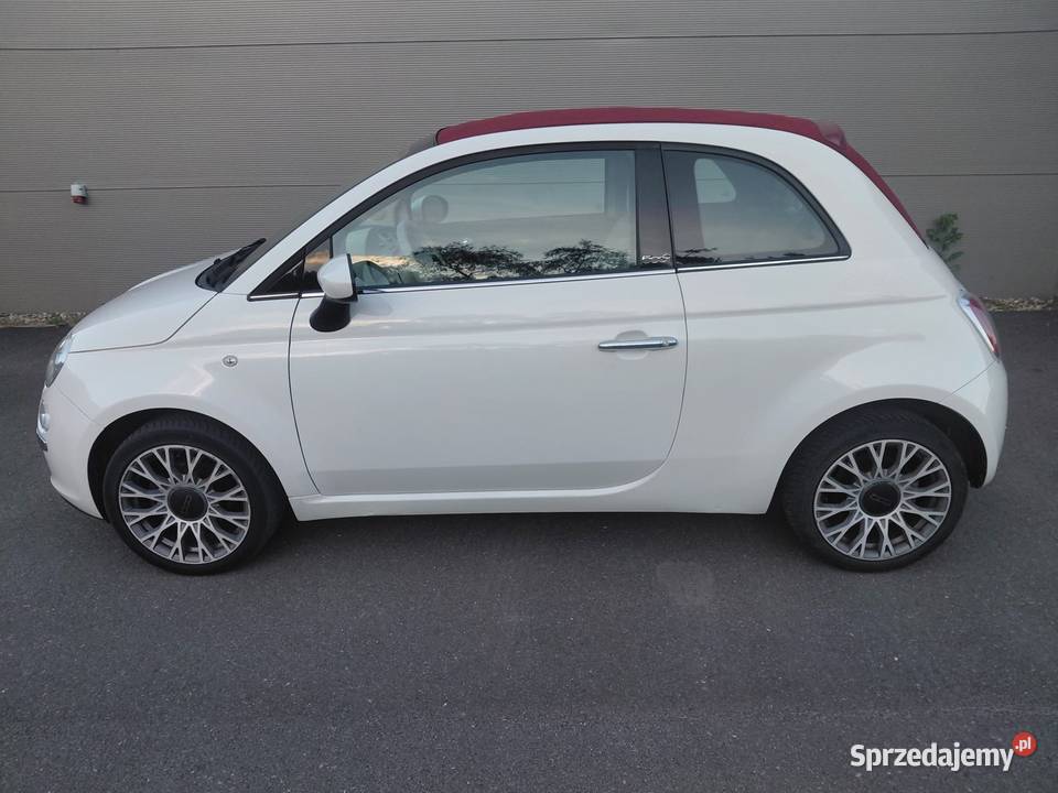 FIAT 500C LOUNGE 2011r 101 Przeb100 Cabrio centralny zamek
