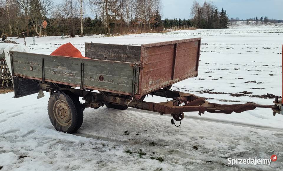 Sprzedam przyczepę jednosiową 2 t Kętrzyn