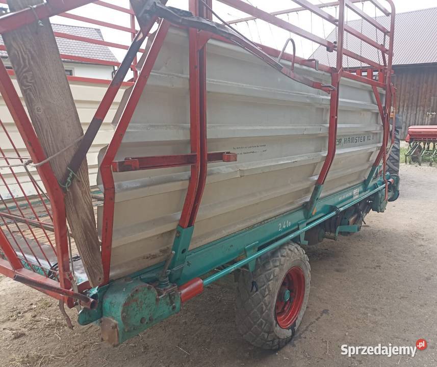 Przyczepa samozbierająca Steyr Hamster 802 V