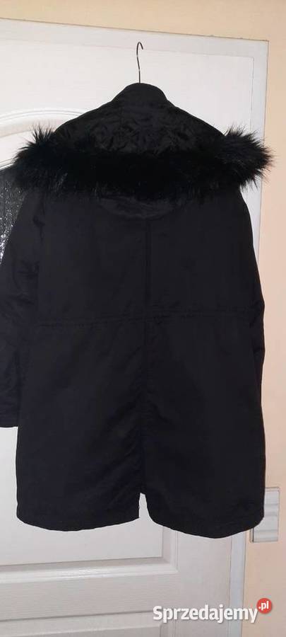 Kurtka czarna z odpinaną podpinką i kapturem Lublin