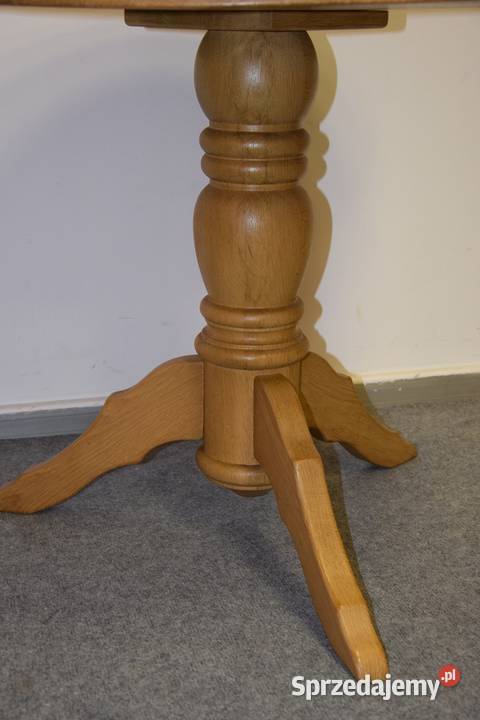 stolik z litego dębu nowy
