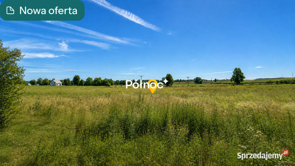 Działka budowlana 1004 m Janów Podlaski