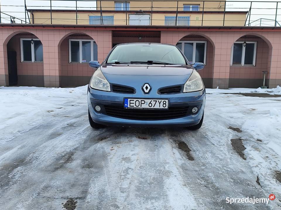 Renault Clio III 16 BenzynaStan świętokrzyskie Królewiec
