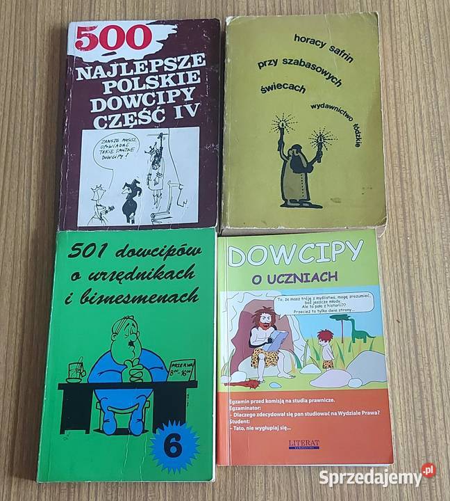 Książeczki z dowcipami Ostróda