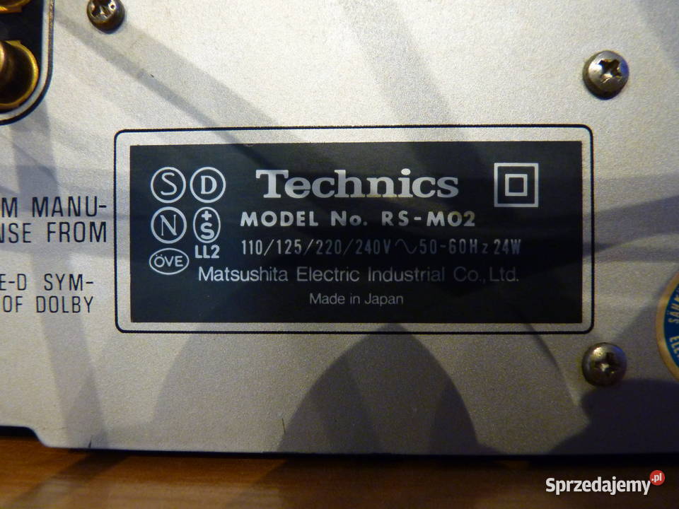 Jedyna w Polsce składanka Technics Matsushita S Sieradz