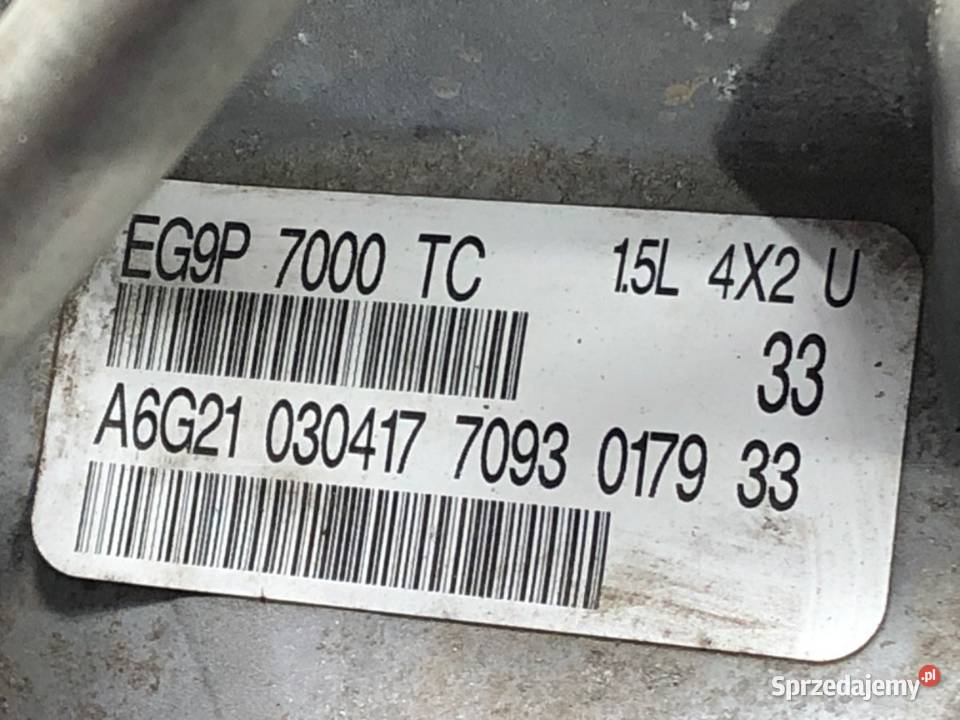 SKRZYNIA BIEGÓW FORD MONDEO MK5 EG9P7000TC 15