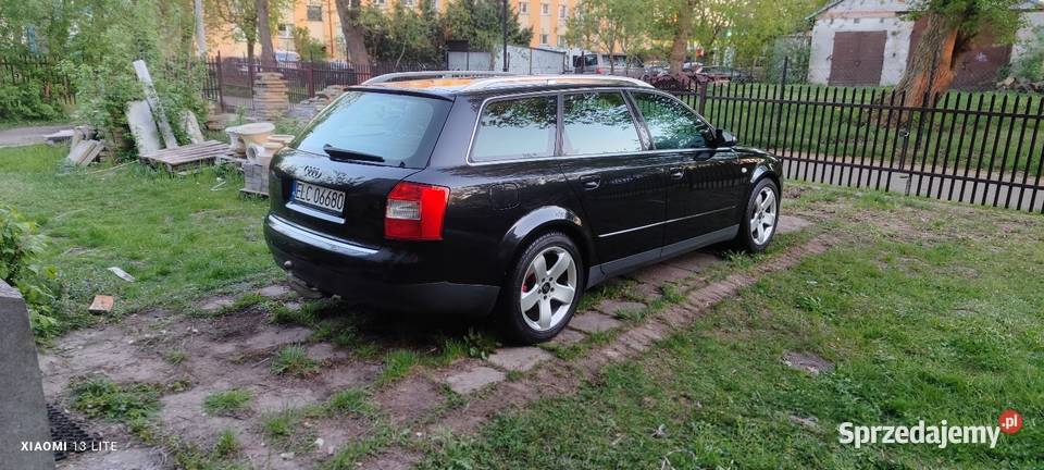 Sprzedaję Audi A4 B6 kombi czarny Łowicz sprzedam