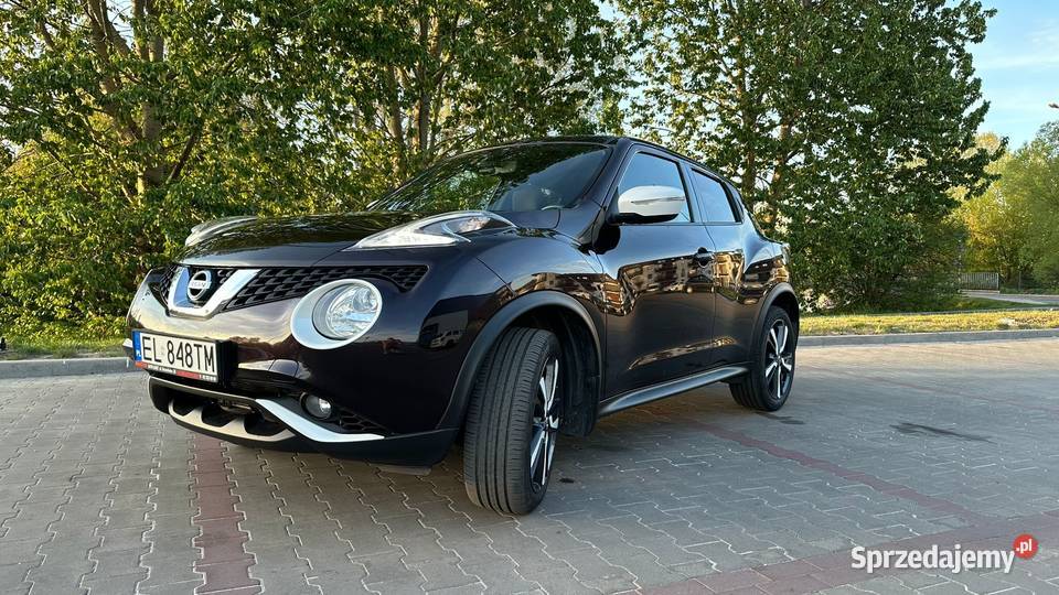 Nissan Juke 12 DIGT 115 LIFT Navi Kamera Klima przyciemniane szyby Łódź