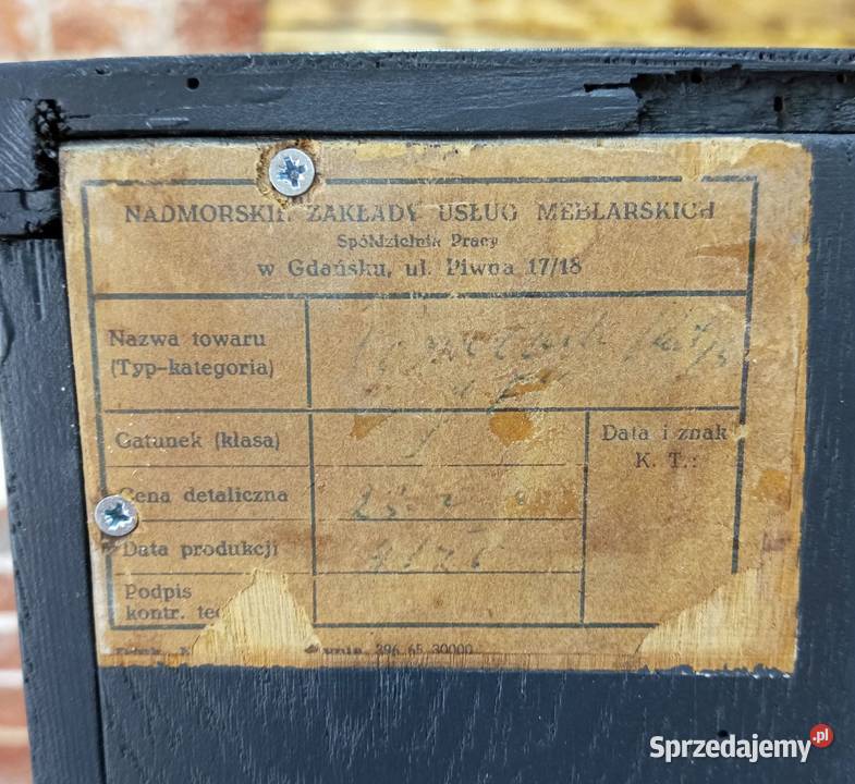 KREDENS BAR BUFET PRL VINTAGE LOFT RUSTYKALNY Meble Kołobrzeg