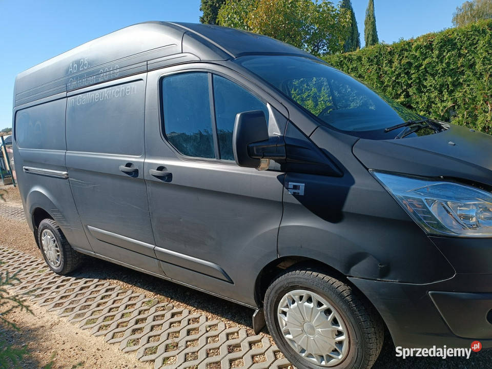 Ford Transit Custom podwyższonylong L2H2 wielofunkcyjna kierownica śląskie Chełm Śląski