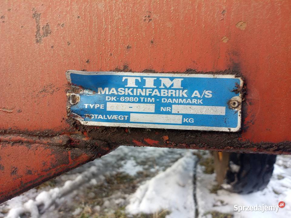 Przyczepa wywrotka 6 t Tim nieuszkodzony Radom sprzedam