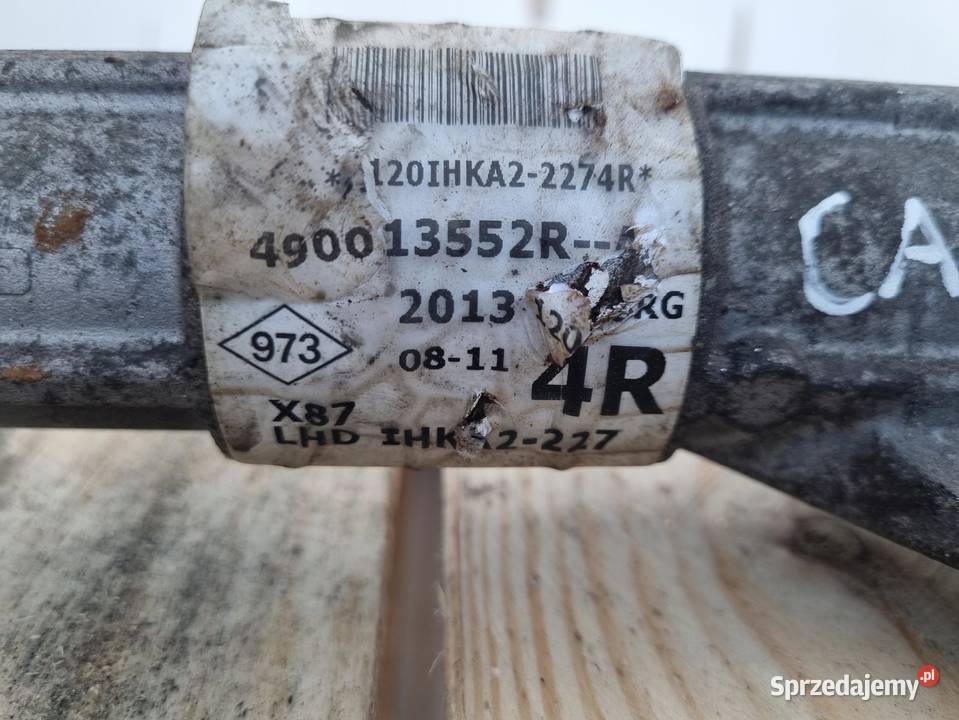 Renault Captur I MAGLOWNICA przekładnia osobowe Przekładnie kierownicze Janów