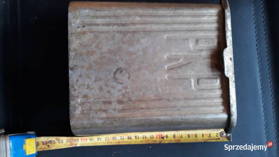 PKPPięknaduża zabytkowa popielniczka metalowa Pozostałe