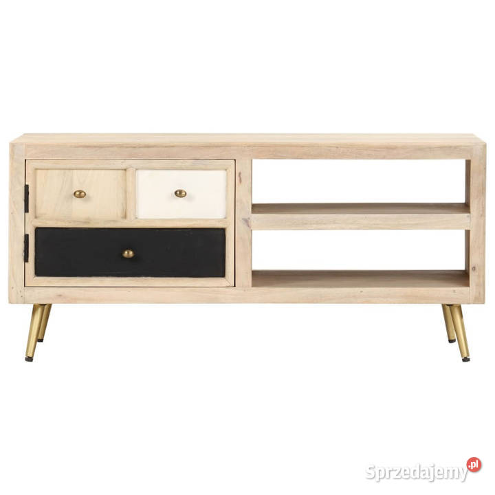 Stolik kawowy 90 x 45 x 40 lite drewno mango Warszawa