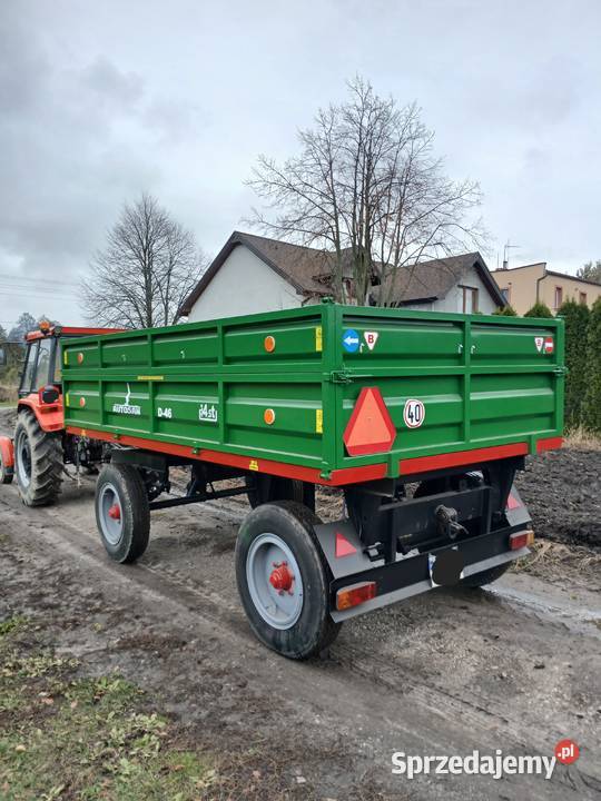 Przyczepa wywrotka d46 łódzkie