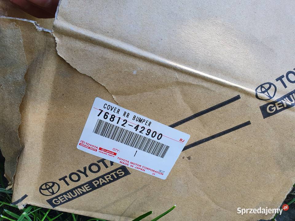 Listwa nakladka bagażnika Toyota Rav4 1618 OEM Słupia