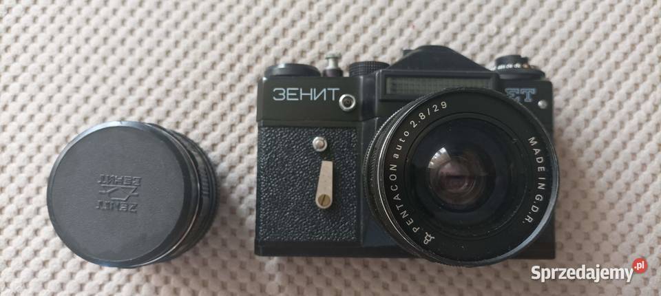Aparat fotograficzny ZENITH ET obiektyw Warszawa