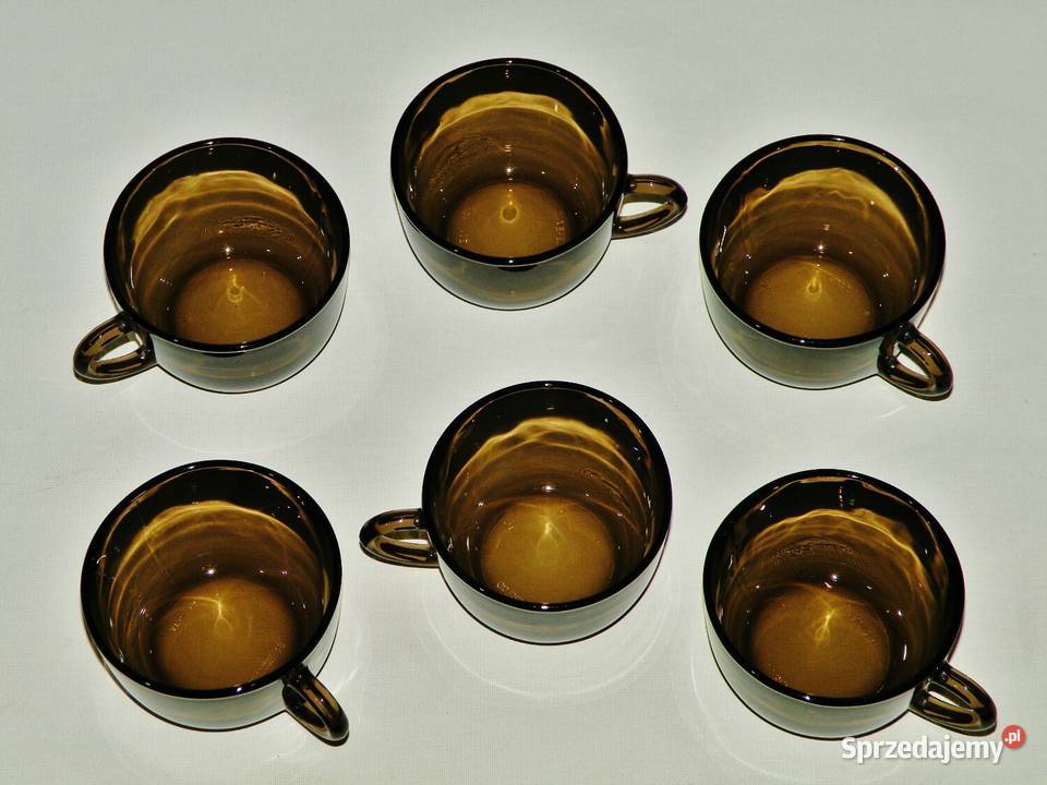Filiżanki mocca Vereco France 6 sztuk 77 x 55 Bydgoszcz