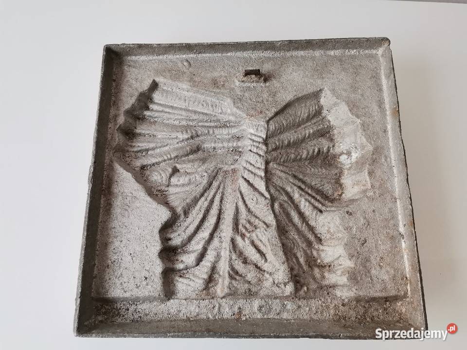 Stary wiszący odlew metalowy Pomnik Powstańców Antyki Katowice