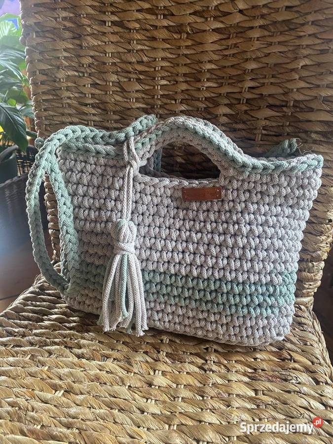 torebka ze sznurka w stylu boho Środa Śląska