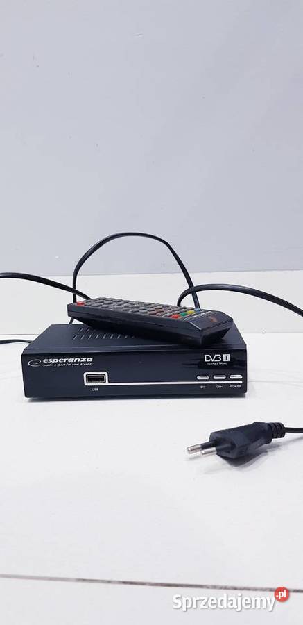 Tuner odbiornik cyfrowej telewizji naziemnej Dąbrowa Górnicza sprzedam