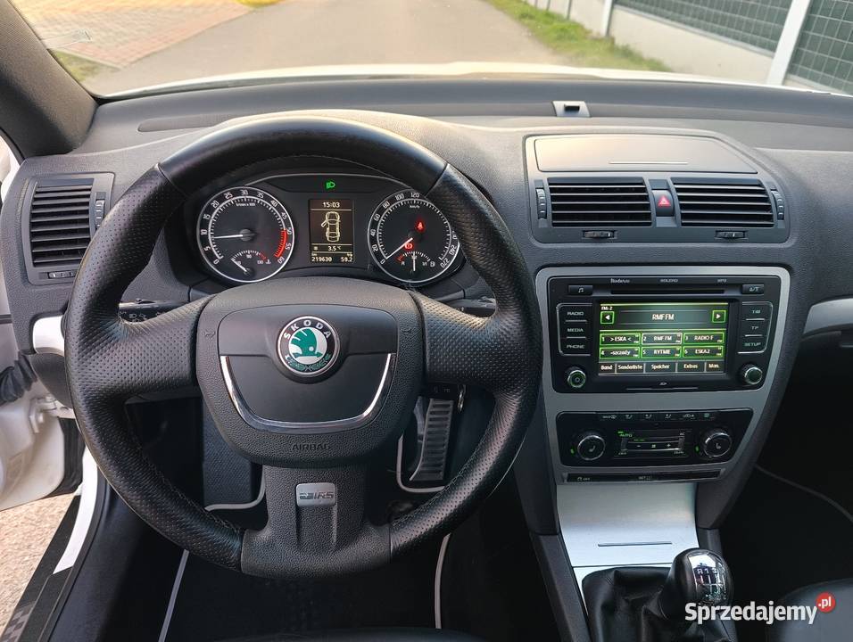 Skoda Octavia 2 RS CR 2010r Bezwypadkowy Serwis Brzozów sprzedam