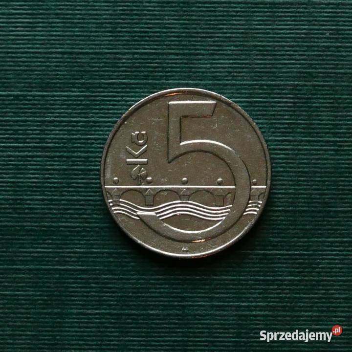 CZECHY 5 koron 1994r śląskie Gliwice