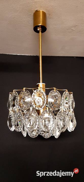 Żyrandol kryształowy Kinkeldey lata 60 Chełm