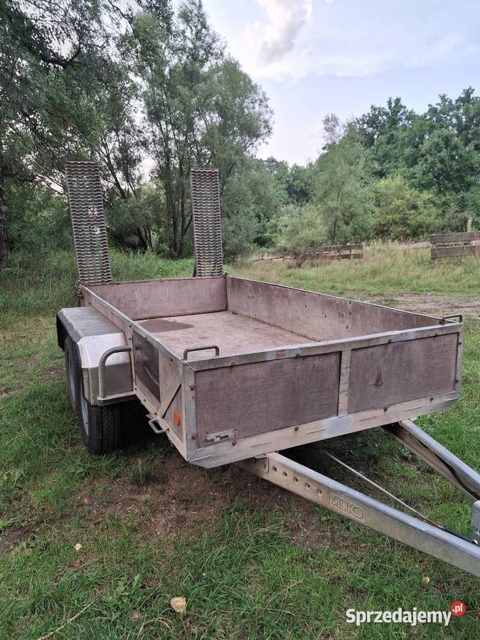 Przyczepa pod minikoparke 2500dmc 3x15m Do samochodów osobowych Do samochodów osobowych lubuskie