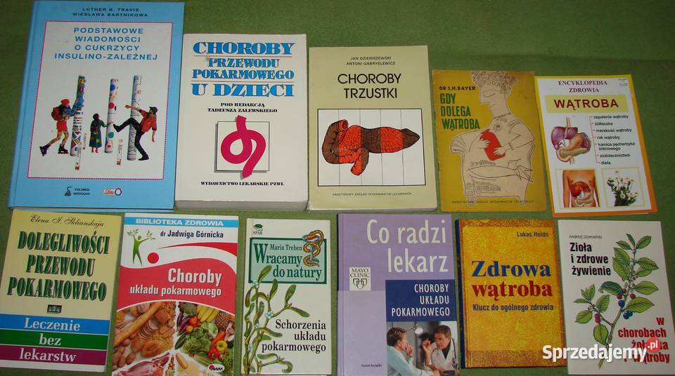 Schorzenia układu pokarmowego książki medycyna, nauki medyczne Książki naukowe i popularnonaukowe mazowieckie Radom