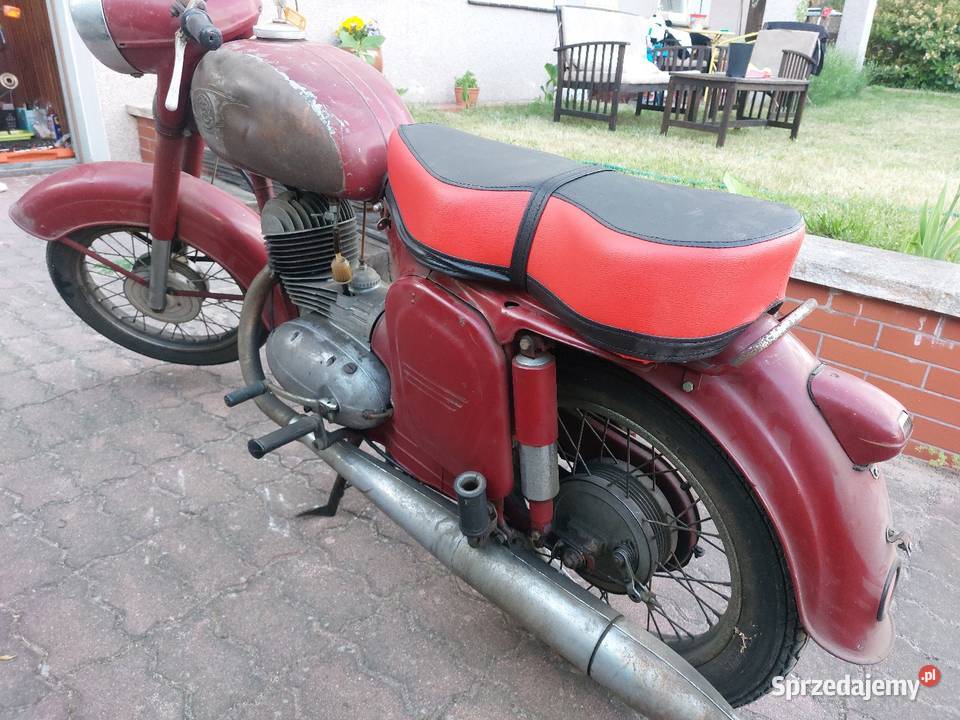 Jawa 175 dokumenty na chodzie manualna Zielona Góra