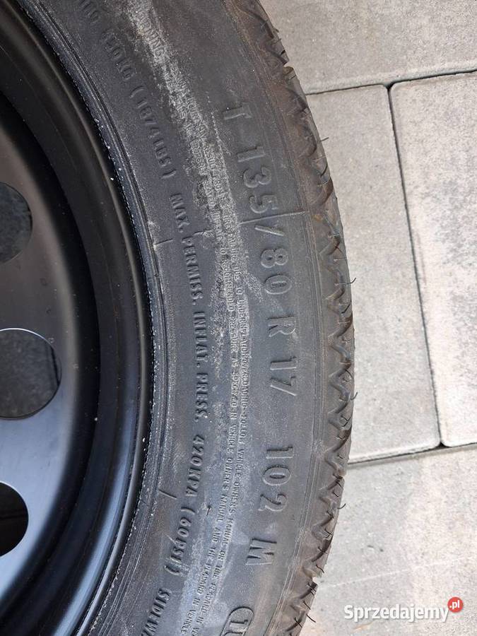 Koło dojazdowe 17 bmw e 60 e 61 komplet pomorskie Brusy