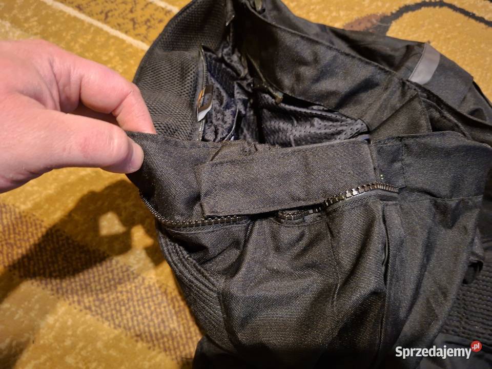 Spodnie motocyklowe Tekstylne seca arrakis II Spodnie podkarpackie Iwonicz