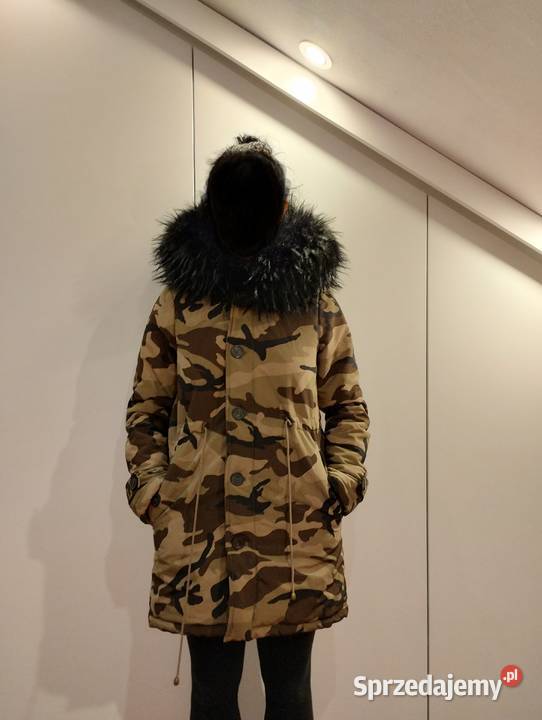 Kurtka z kapturem z futerkiem kzell rM Hażlach