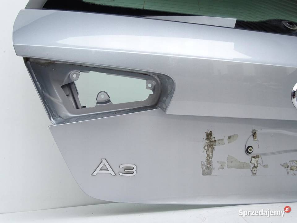 KLAPA TYŁ BAGAŻNIKA Z SZYBĄ LZ7G AUDI A3 8V 3D 3