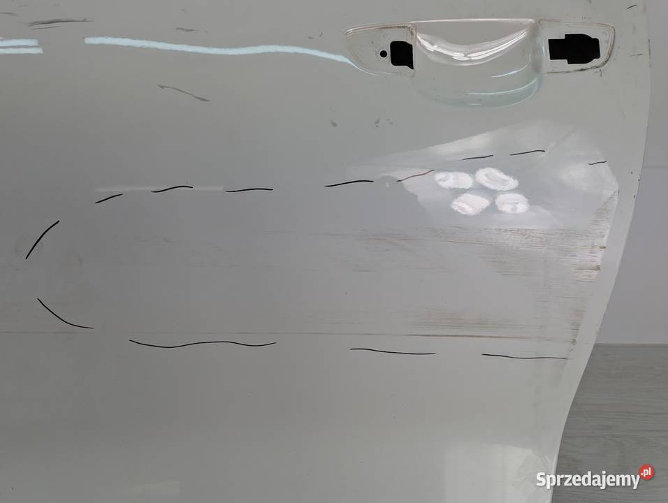 DRZWI PRZÓD PRZEDNIE LEWE B4B4 CANDY WHITE VW Białystok