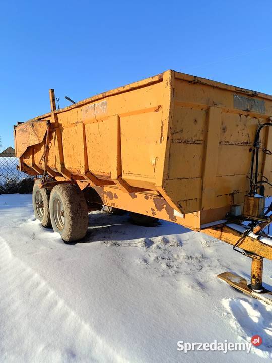 Przyczepa skorupowa rolland 12t podlaskie Łomża