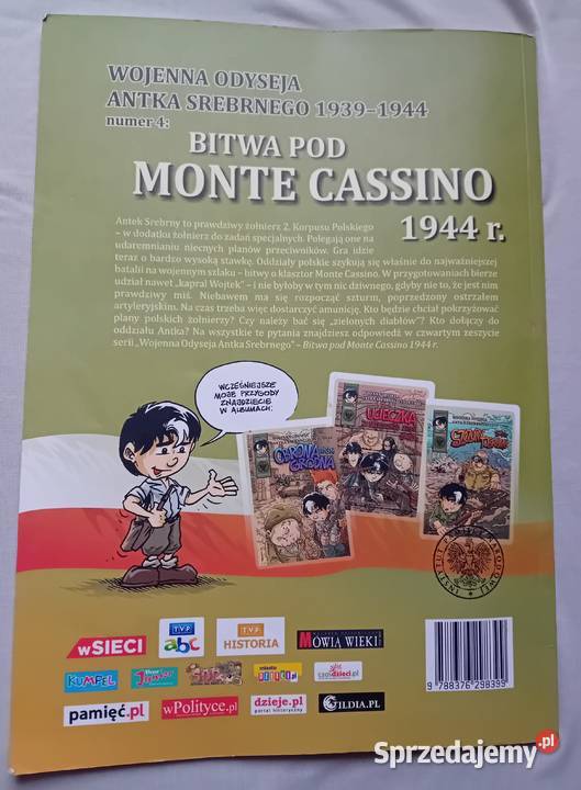 Komiks Bitwa pod Monte Cassino 1944 r Cz 4 Koźminek sprzedam