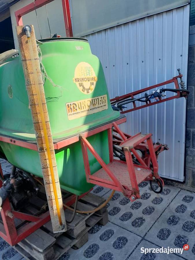 Opryskiwacz zawieszany Krukowiak 800l 12m Rzeplin