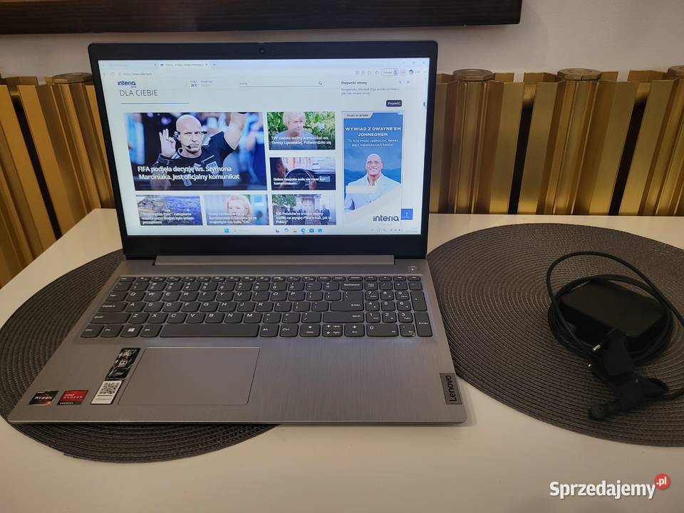 Laptop LENOVO IdeaPad 3 15ADA05 156 AMD Ryzen 5 IBM/Lenovo Libiąż sprzedam