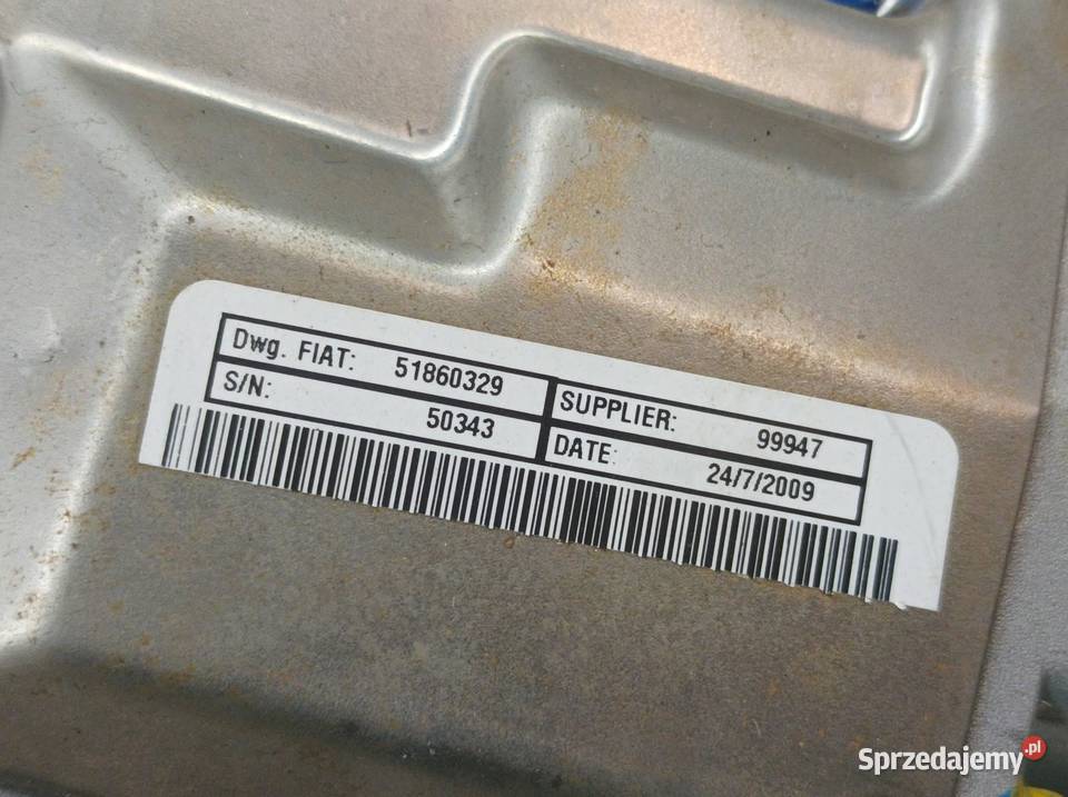 KOLUMNA WSPOMAGANIE ELEKTRYCZNE 2611786112A Fiat Rok produkcji 2009