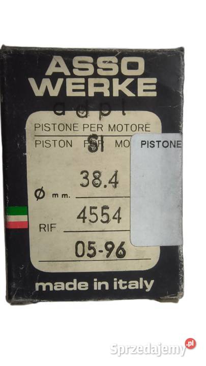 TŁOK ASSO WERKE POLINI 384 mm PIAGGIO VESPA CIAO Bielsk Podlaski sprzedam