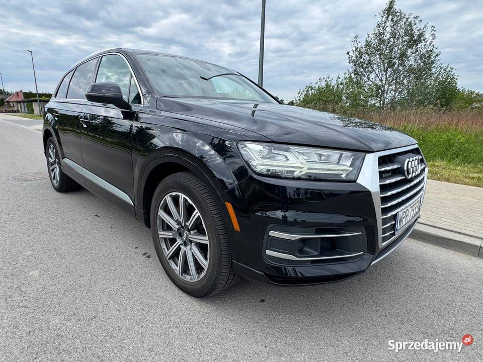 AUDI Q7 30 TFSI Dociągi HeadUP Bose bogata Piastów